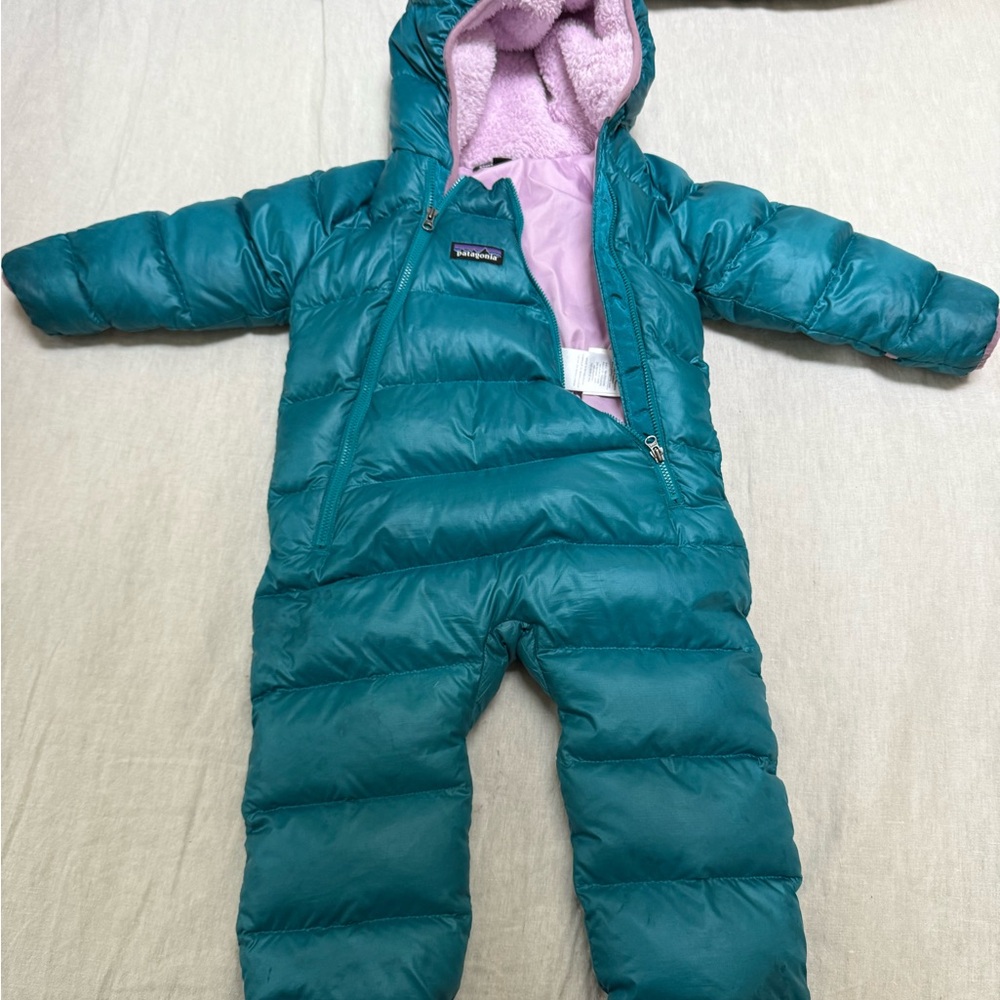 Patagonia Hi-Loft Bunting Snow Suit with footies (removable)
